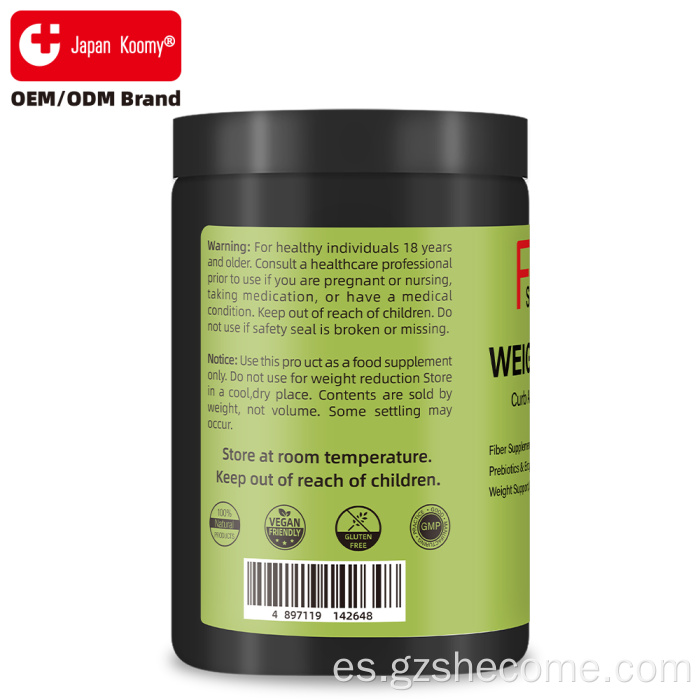 Shecome Polvo para bajar de peso Control del apetito digestivo